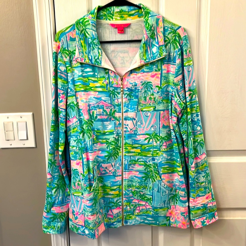 Lilly Pulitzer zip up